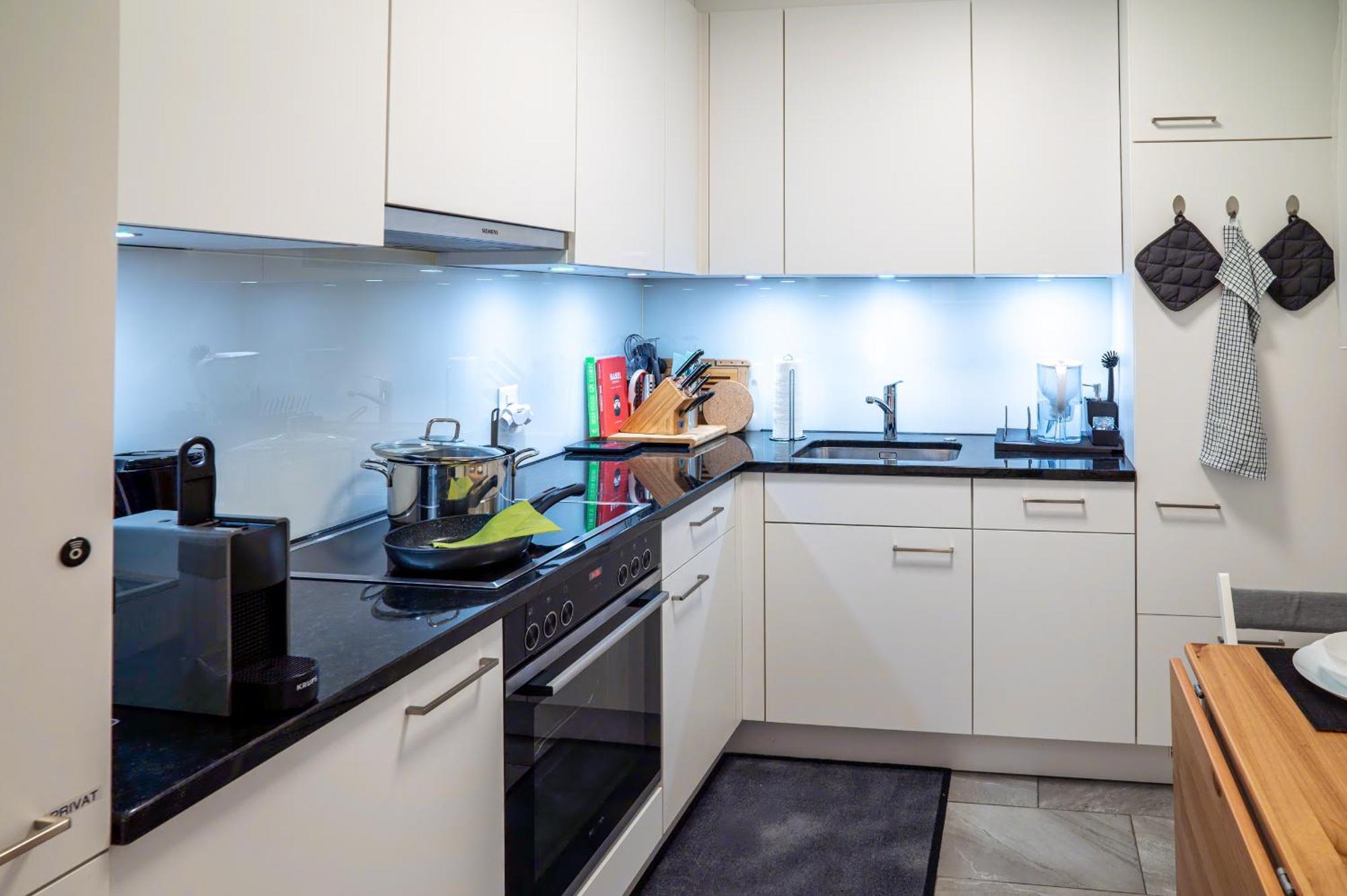 Expo-Basel-Ch Apt, Amazon Prime Video, Wifi, Coffee & Tee, Popcorn, Kitchen Екстериор снимка
